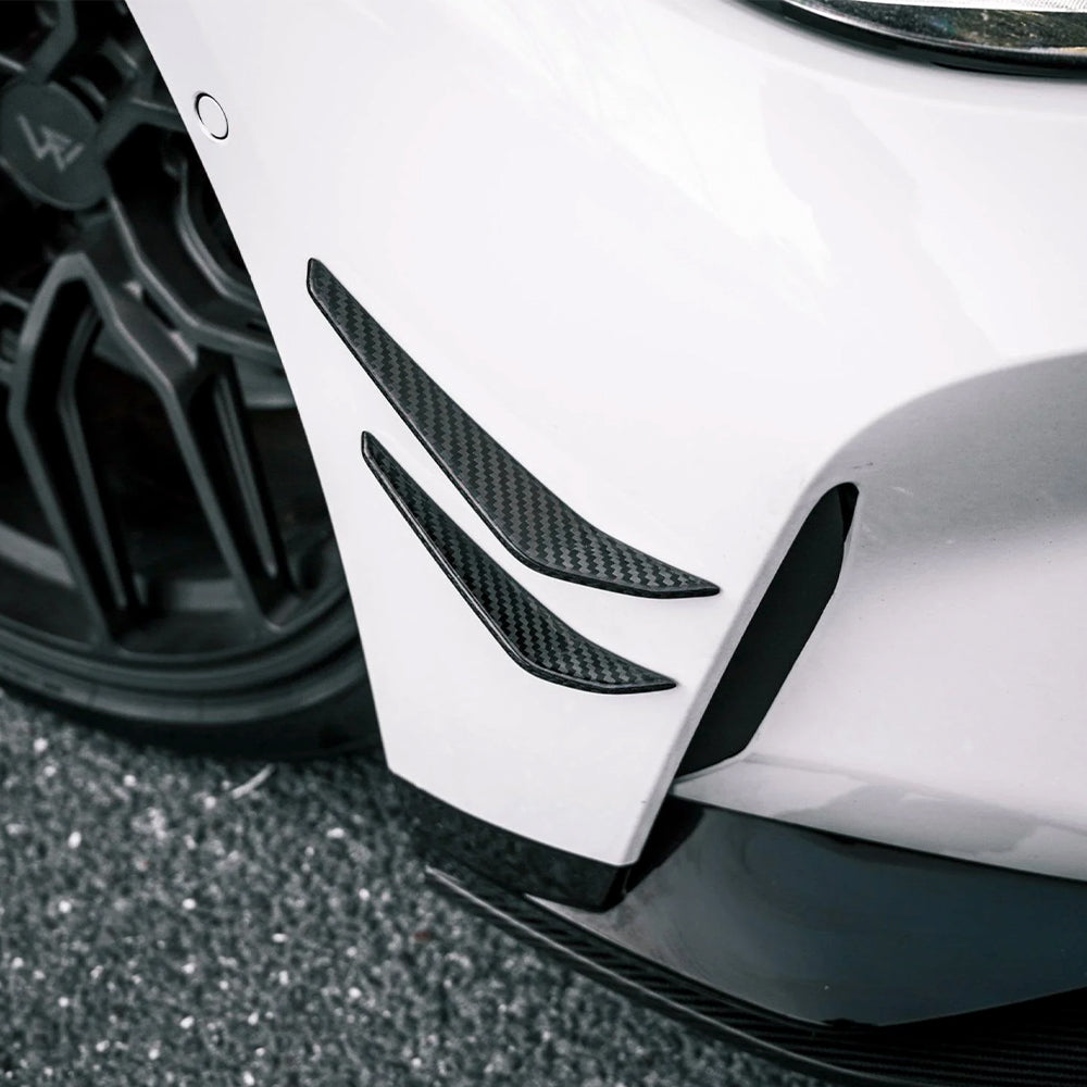 BMW M3/M4 G80/G82 Dry Carbon Fiber MP Front Bar Air Knife - Amxnx