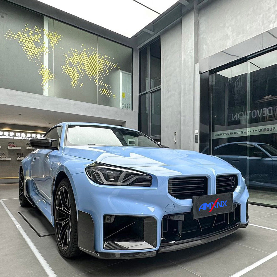 BMW M2 G87 Dry Carbon Fiber MP Front Lip - Amxnx