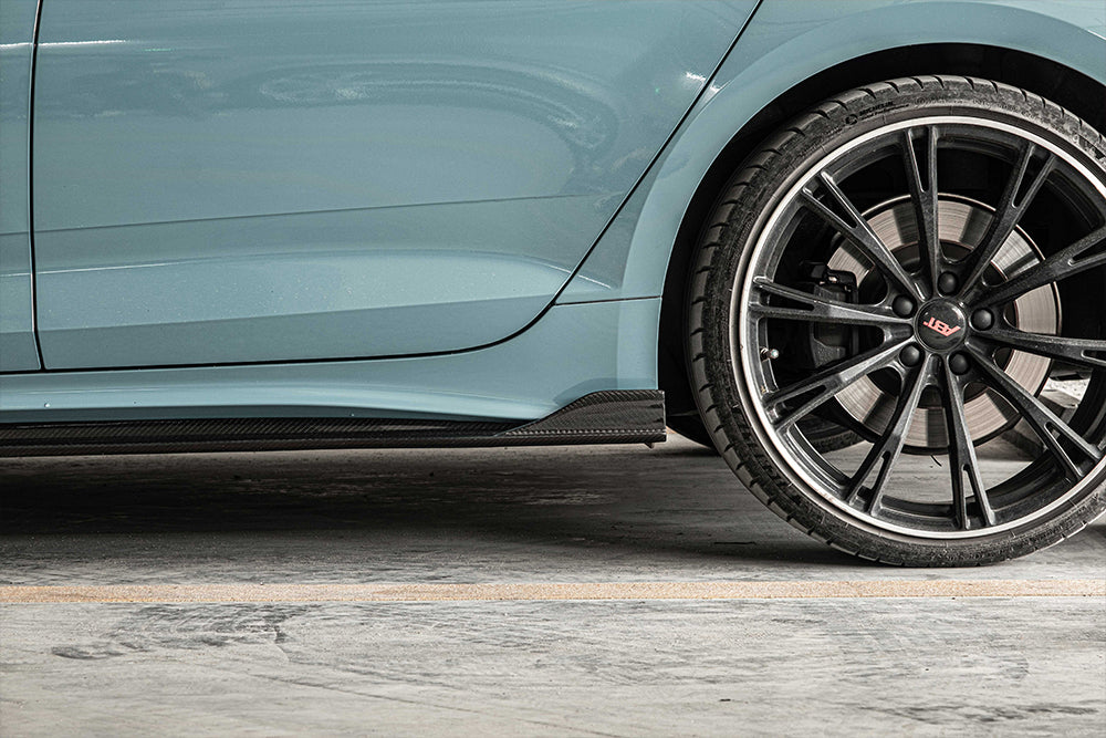 AUDI A5/S5 B9 PA Dry carbon fiber side skirt - Amxnx