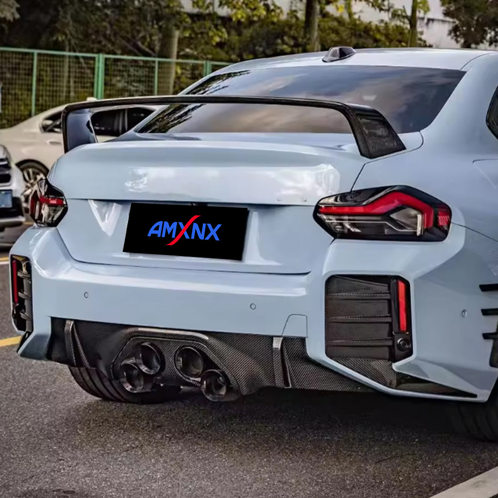 BMW M2 G87 Dry Carbon Fiber MP Rear Wing - Amxnx