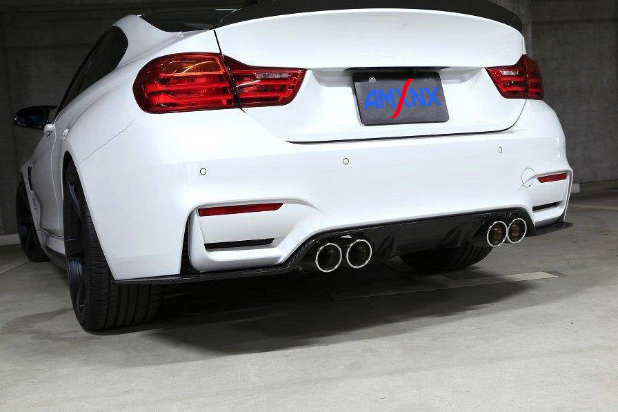 BMW M3/M4 F80/F82 Dry Carbon Fiber 3D Back Lip - Amxnx