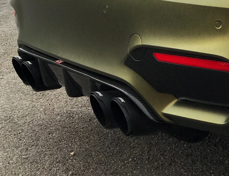 BMW M3/M4 F80/F82 Dry Carbon Fiber MP Back Lip - Amxnx