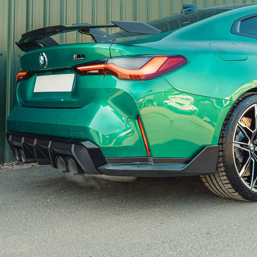 BMW M3/M4 G80/G82 Dry carbon fiber back wrap angle - Amxnx