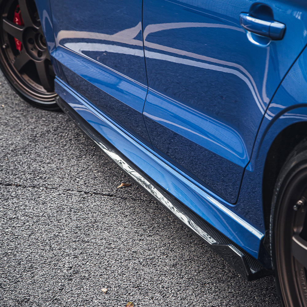 AUDI A3/S3 Dry carbon fiber side skirt - Amxnx