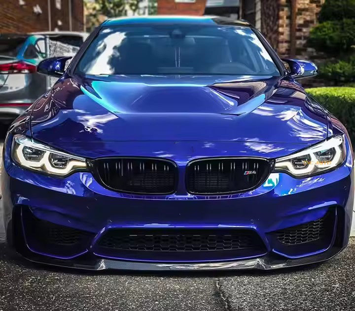 BMW M3/M4 F80/F82 Dry carbon fiber CS front lip - Amxnx