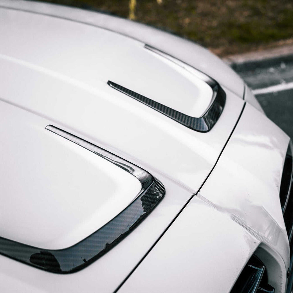 BMW M3/M4 G80/G82 Dry Carbon Fiber Cover Air Knife - Amxnx