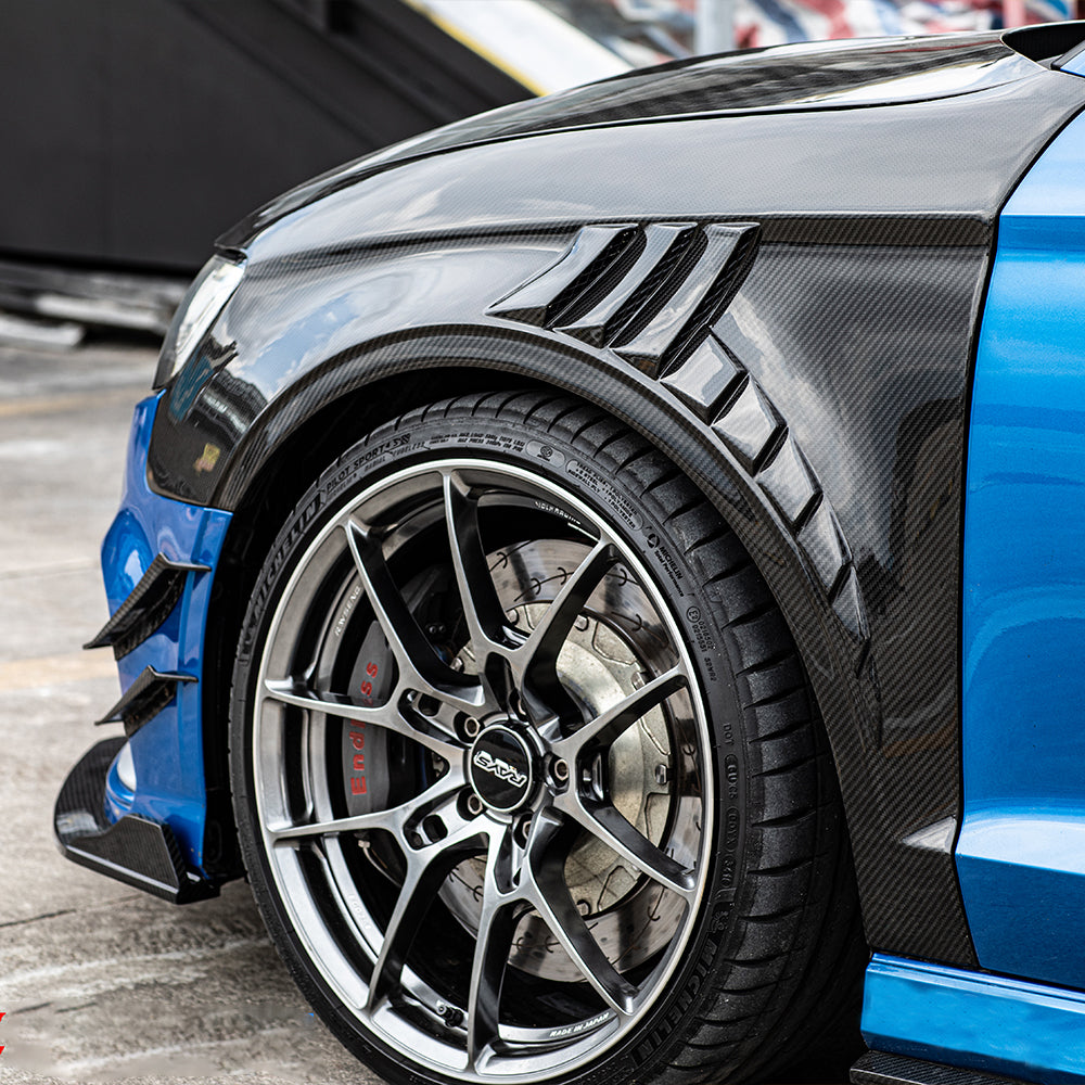 AUDI S4/A4 B9 PA Dry carbon fiber fender - Amxnx