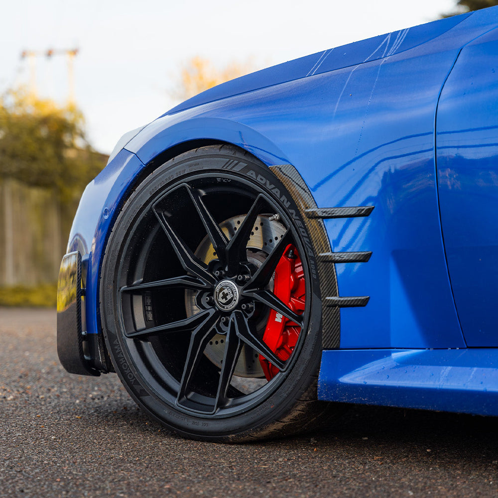 BMW M2 G87 Dry carbon fiber eyebrows - Amxnx