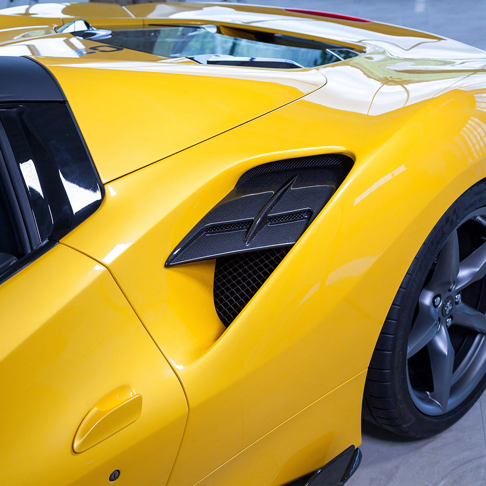 FERRARI 488 SC Dry carbon fiber Side vents