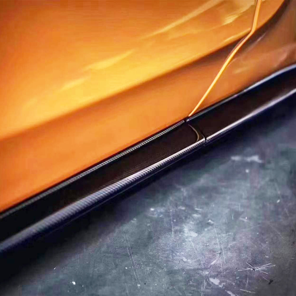 MCLAREN 570S/540C/570GT Dry carbon fiber side skirts - Amxnx