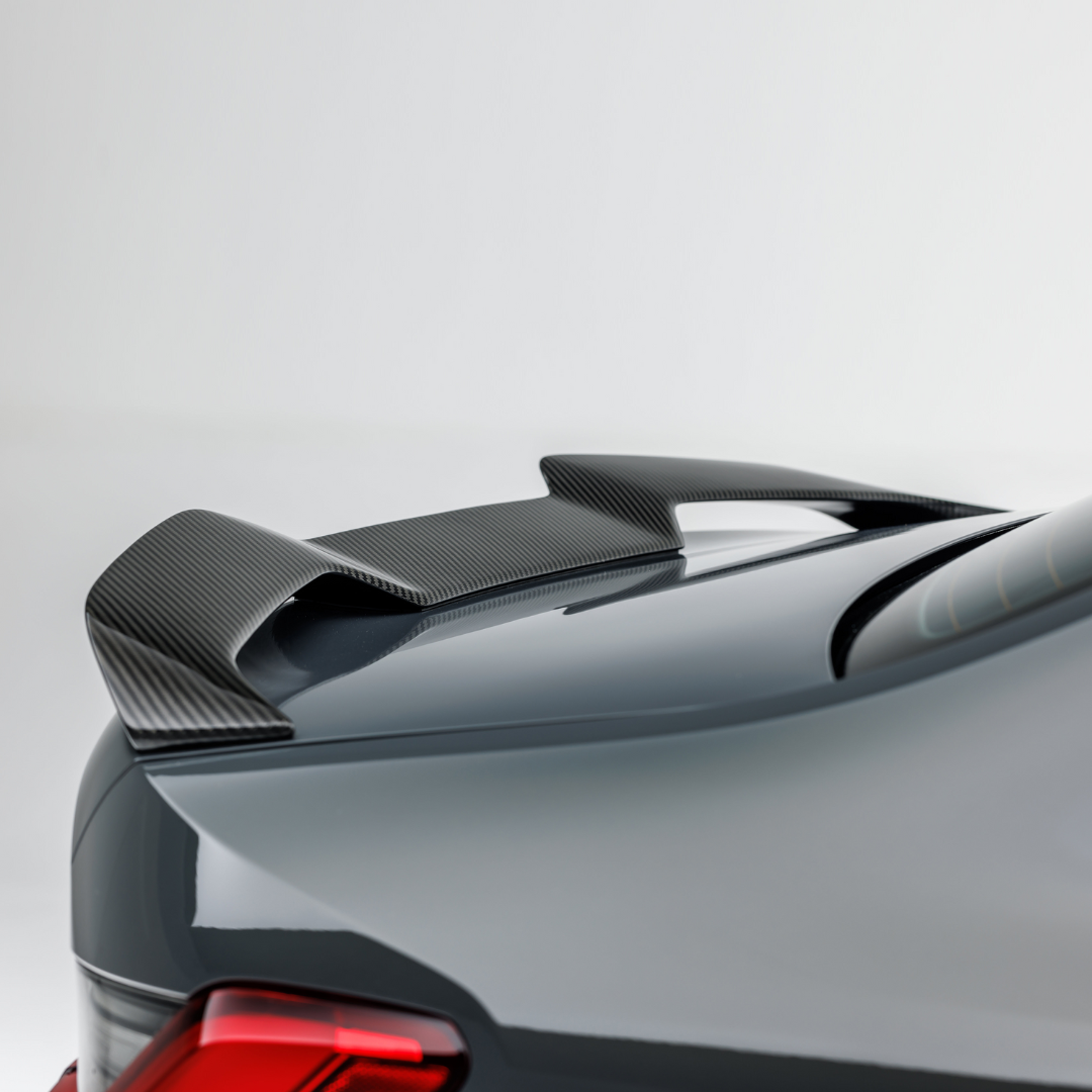 BMW M3/M4 G80/G82 Dry carbon fiber V rear wing - Amxnx