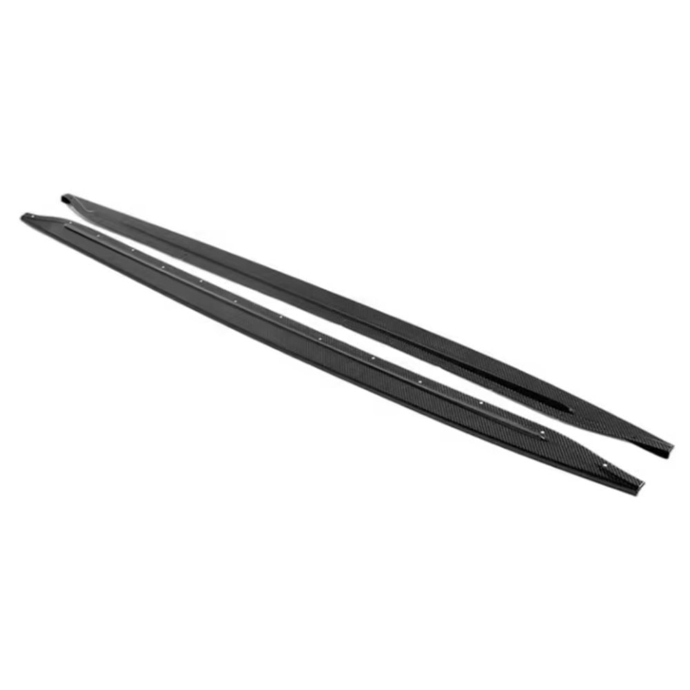 BMW M4 G82/G83 Dry Carbon Fiber Single Side Flat Side Skirts - Amxnx