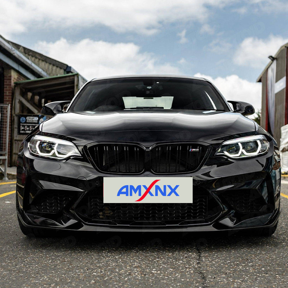 BMW M2 F87 Dry Carbon Fiber MP Front Lip - Amxnx