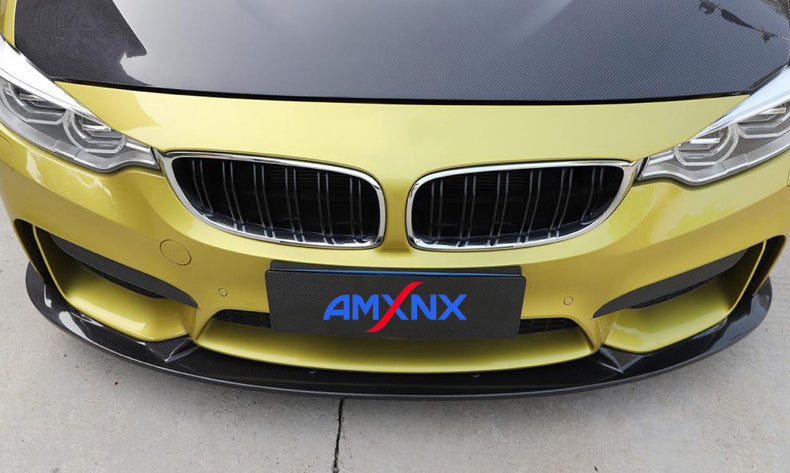 BMW M3/M4 F80/F82 Dry Carbon Fiber 3D Front Lip - Amxnx