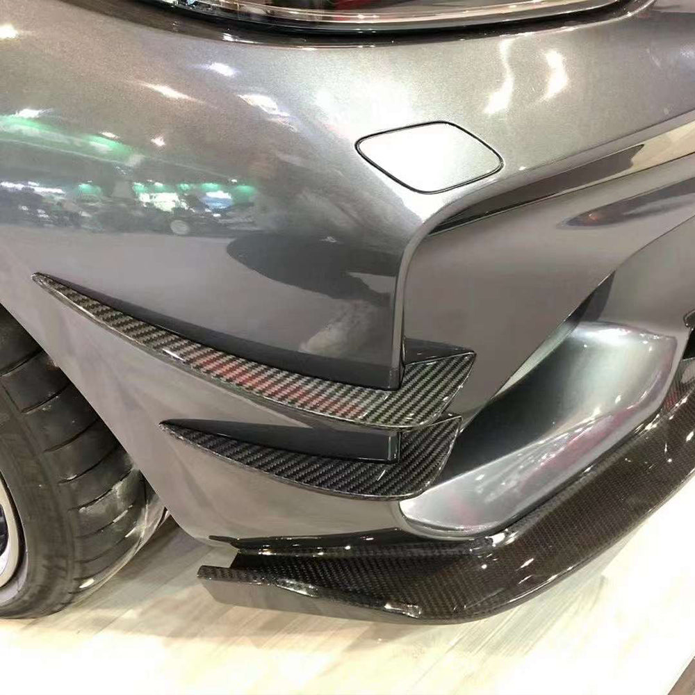 BMW M2 F87 Dry Carbon Fiber AC Front Bar Air Knife - Amxnx