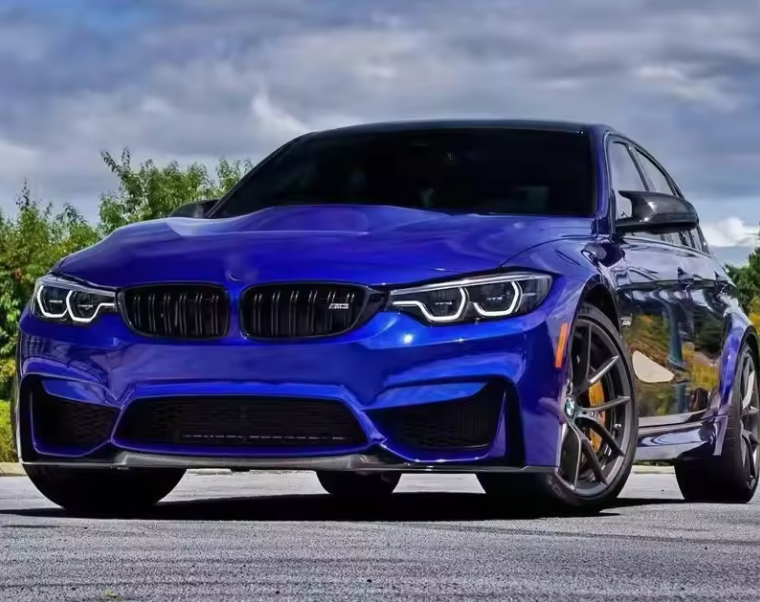 BMW M3/M4 F80/F82 Dry carbon fiber CS front lip - Amxnx