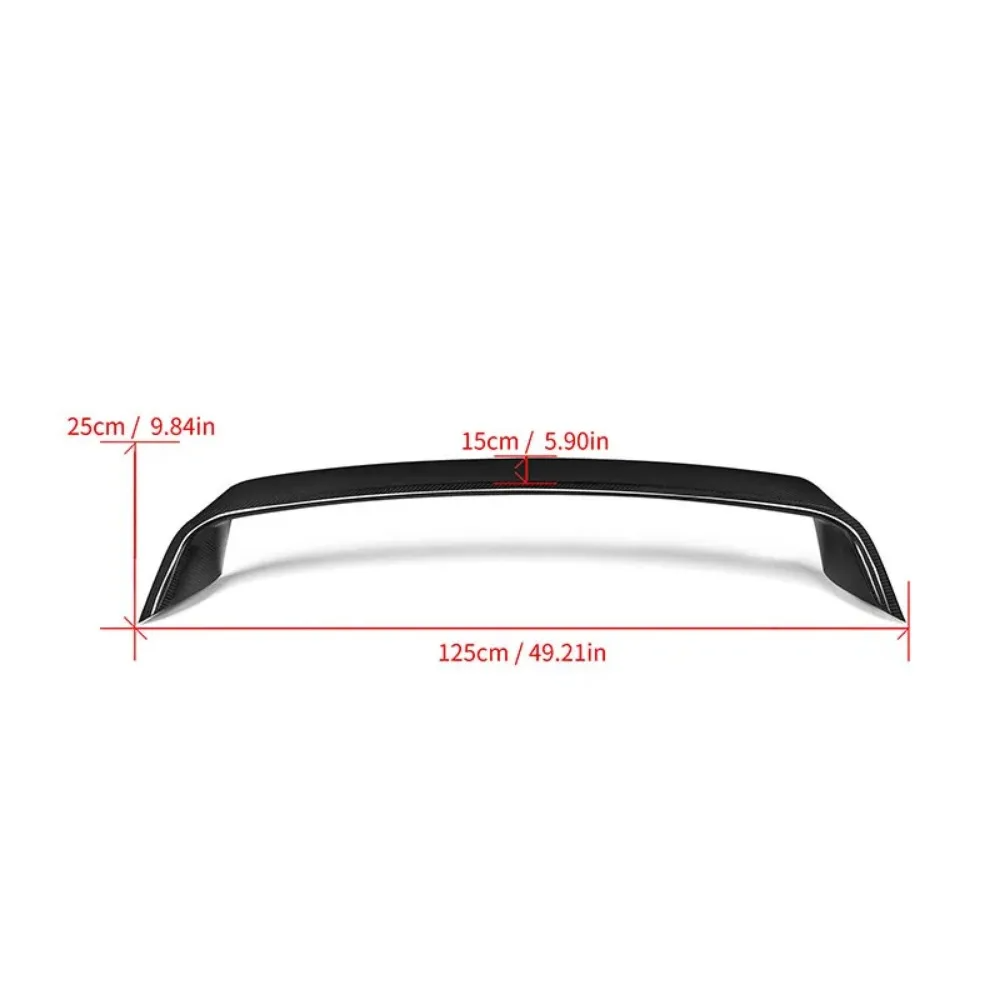 BMW M2 G87 Dry Carbon Fiber MP Rear Wing - Amxnx