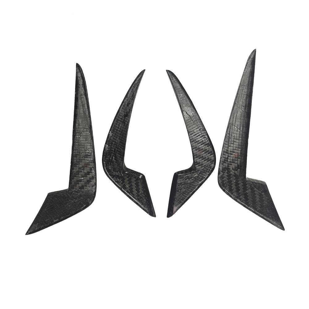 BMW M2 F87 Dry Carbon Fiber AC Front Bar Air Knife - Amxnx