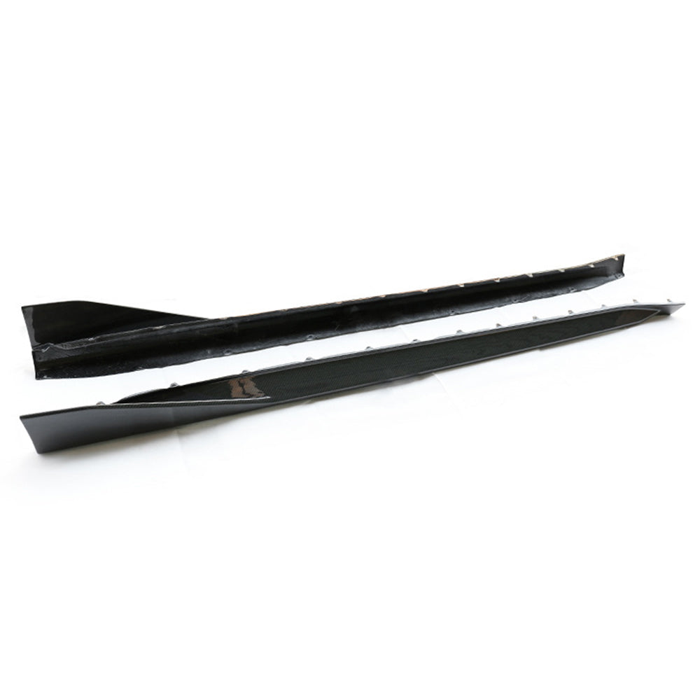 BMW M3/M4 G80/G82/G83 Dry Carbon Fiber MP Side Skirt - Amxnx