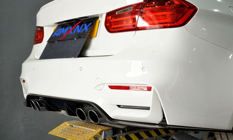 BMW M3/M4 F80/F82 Dry Carbon Fiber 3D Back Lip - Amxnx