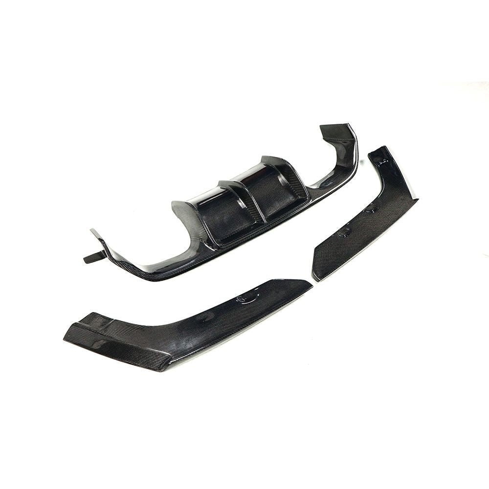 BMW M3/M4 F80/F82 Dry carbon fiber V rear lip - Amxnx