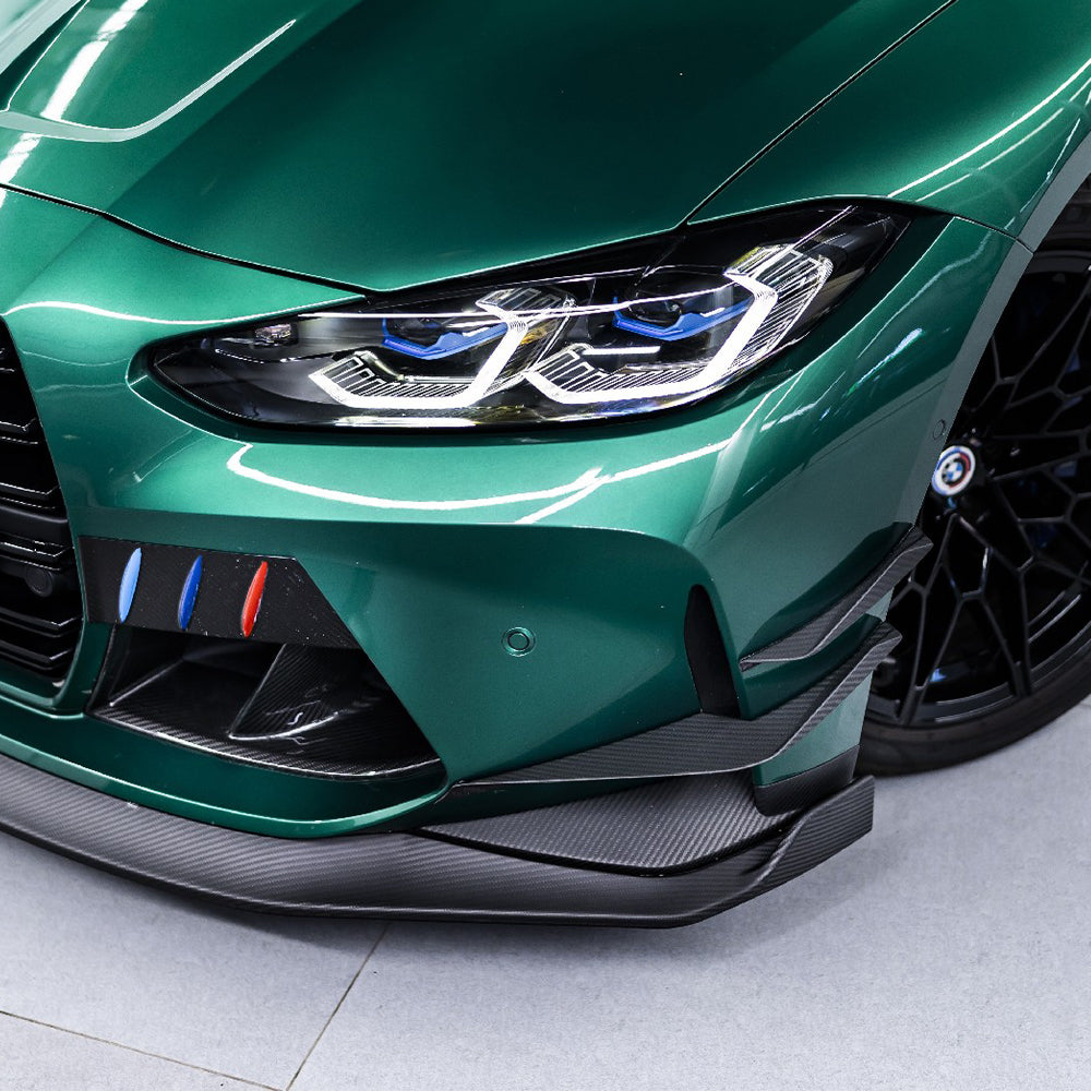 BMW M3/M4 G80/G82 Dry Carbon Fiber VS Front Bar Air Knife - Amxnx