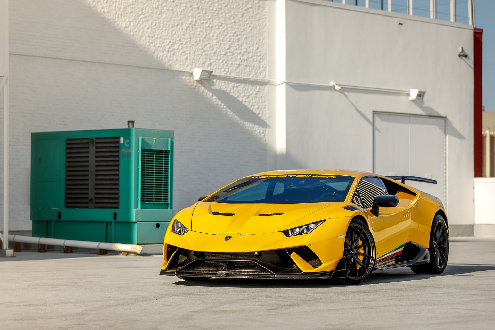 LAMBORGHINI LP580/LP610 Dry carbon fiber SV style front bumper