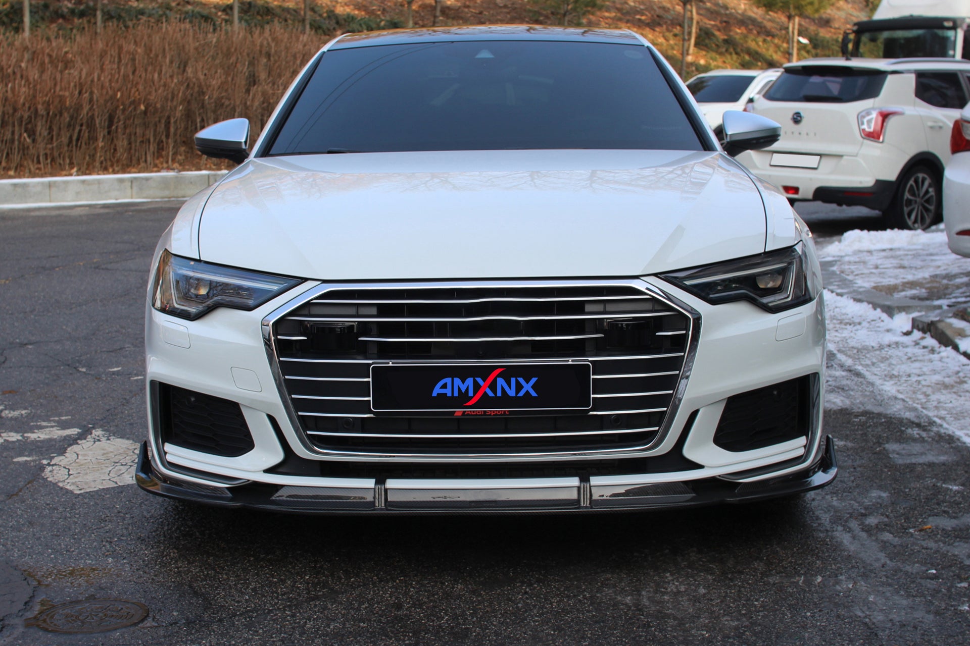 AUDI A6/S6 C8 Dry carbon fiber front lip - Amxnx