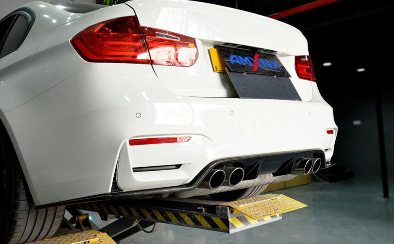 BMW M3/M4 F80/F82 Dry Carbon Fiber 3D Back Lip - Amxnx