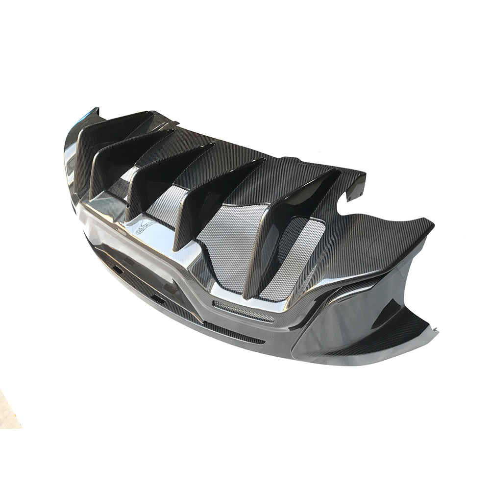 MCLAREN 570S/540C Dry carbon fiber Rear Bumper For Upgraded 600LT - Amxnx