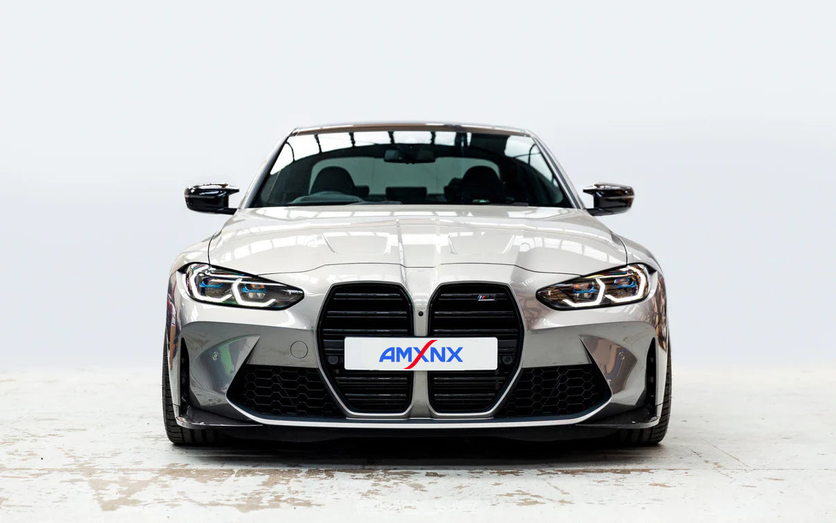 BMW M3/M4 G80/G82 Dry carbon fiber front wrap angle - Amxnx