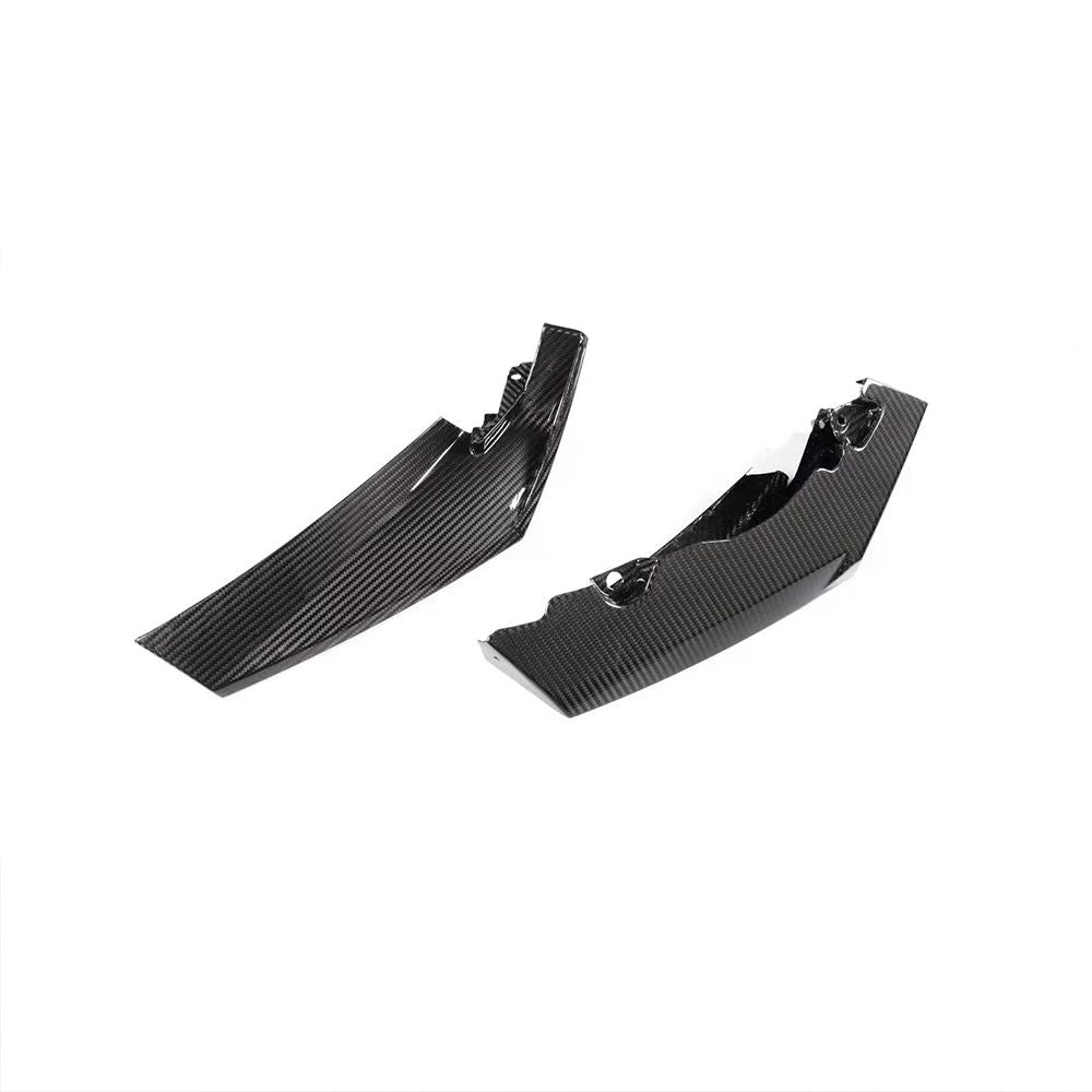 BMW M3/M4 G80/G82 Dry carbon fiber CSL three-stage front lip - Amxnx