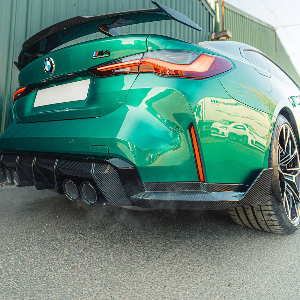 BMW M3/M4 G80/G82 Dry carbon fiber back wrap angle - Amxnx