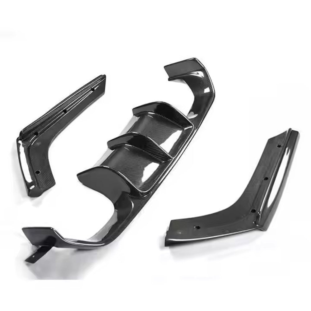 BMW M3/M4 F80/F82 Dry carbon fiber V rear lip - Amxnx