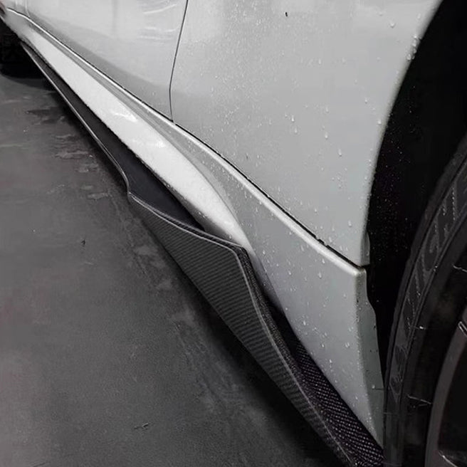 BMW M2 F87 Dry Carbon Fiber MTC Side Skirt - Amxnx