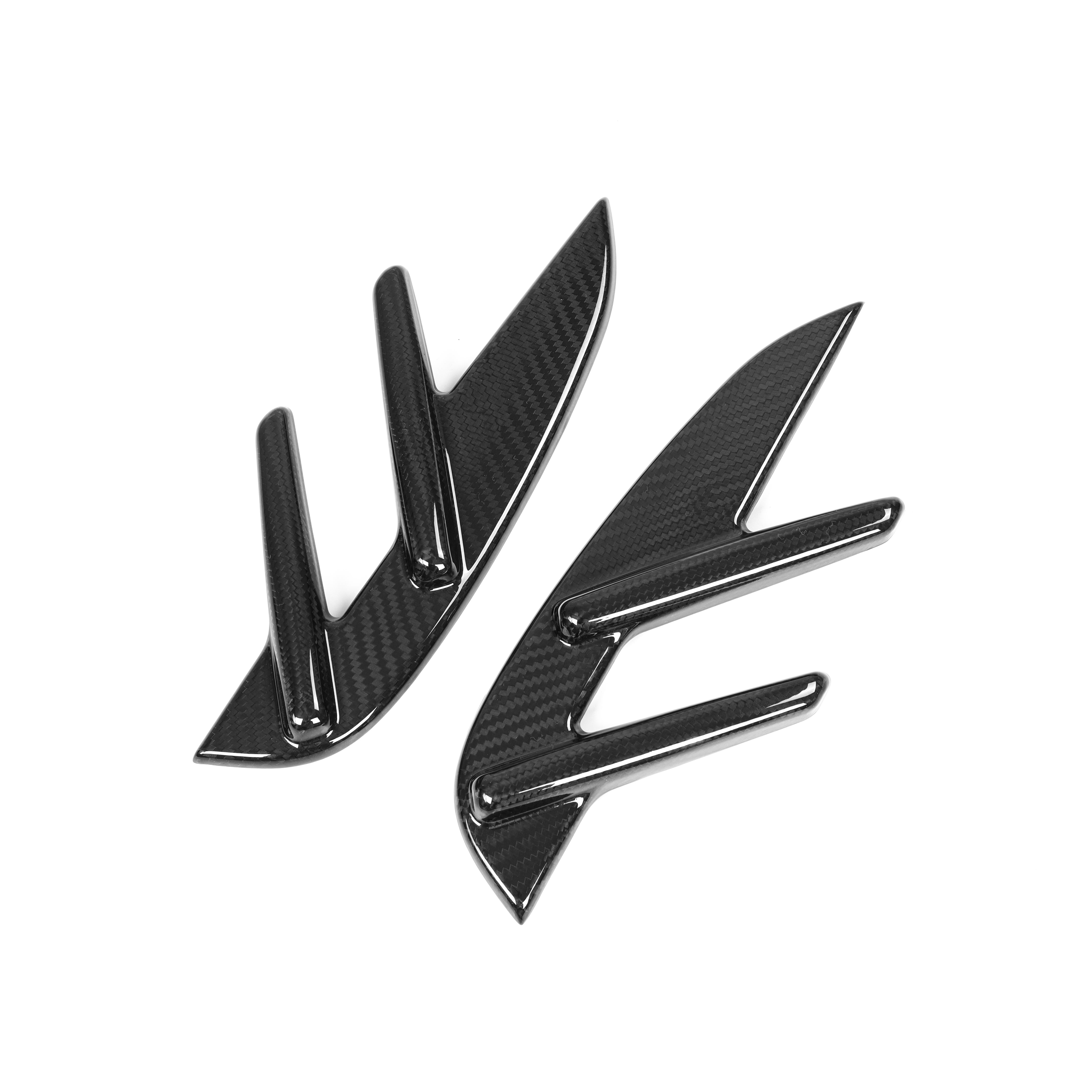 BMW M3/M4 G80/G82 Dry carbon fiber fender air knife - Amxnx