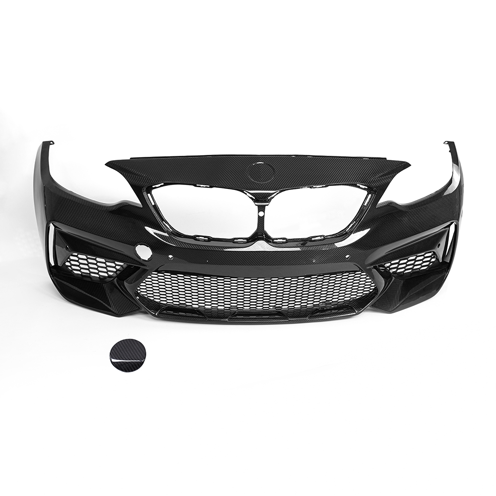 BMW M2 F87 Dry carbon fiber front bumper - Amxnx