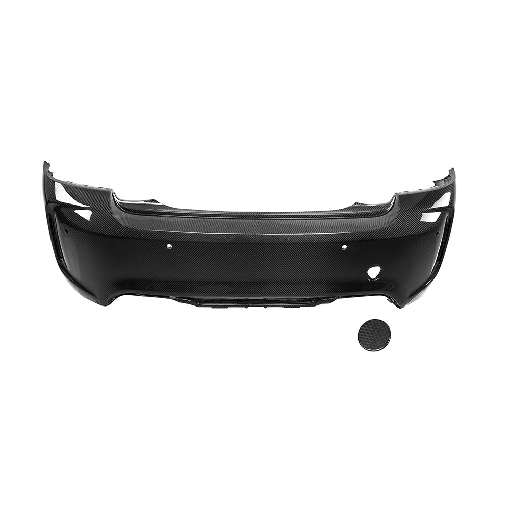 BMW M2 F87 Dry carbon fiber rear bumper - Amxnx