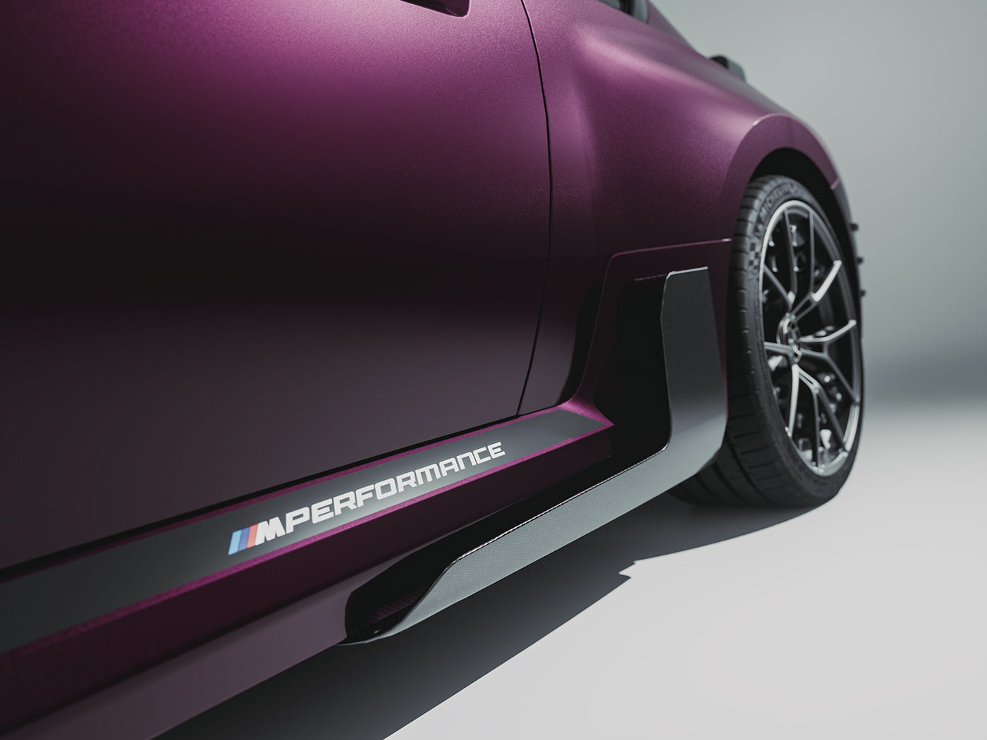 BMW M2 G87 Dry carbon fiber side skirt - Amxnx