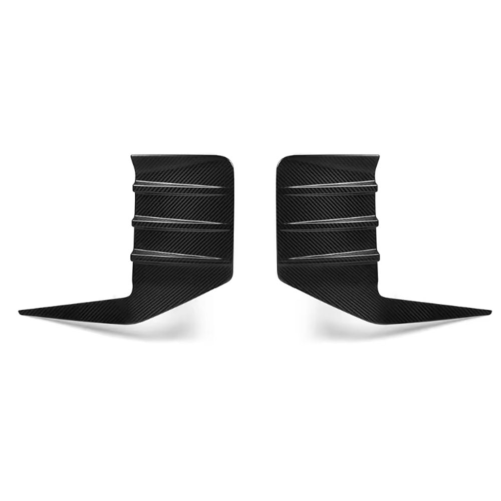 BMW M2 G87 Dry carbon fiber rear bumper trim - Amxnx
