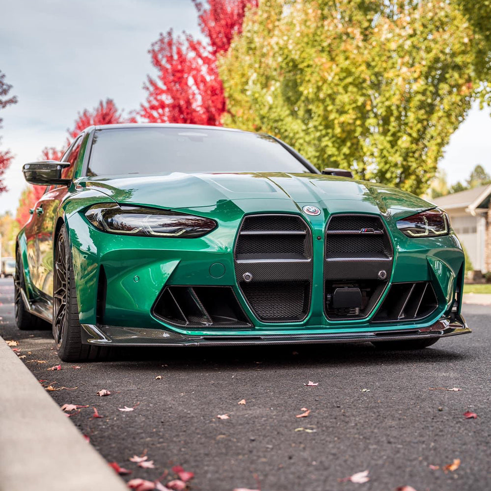 BMW M3/M4 G80/G82 Dry carbon fiber V medium net - Amxnx