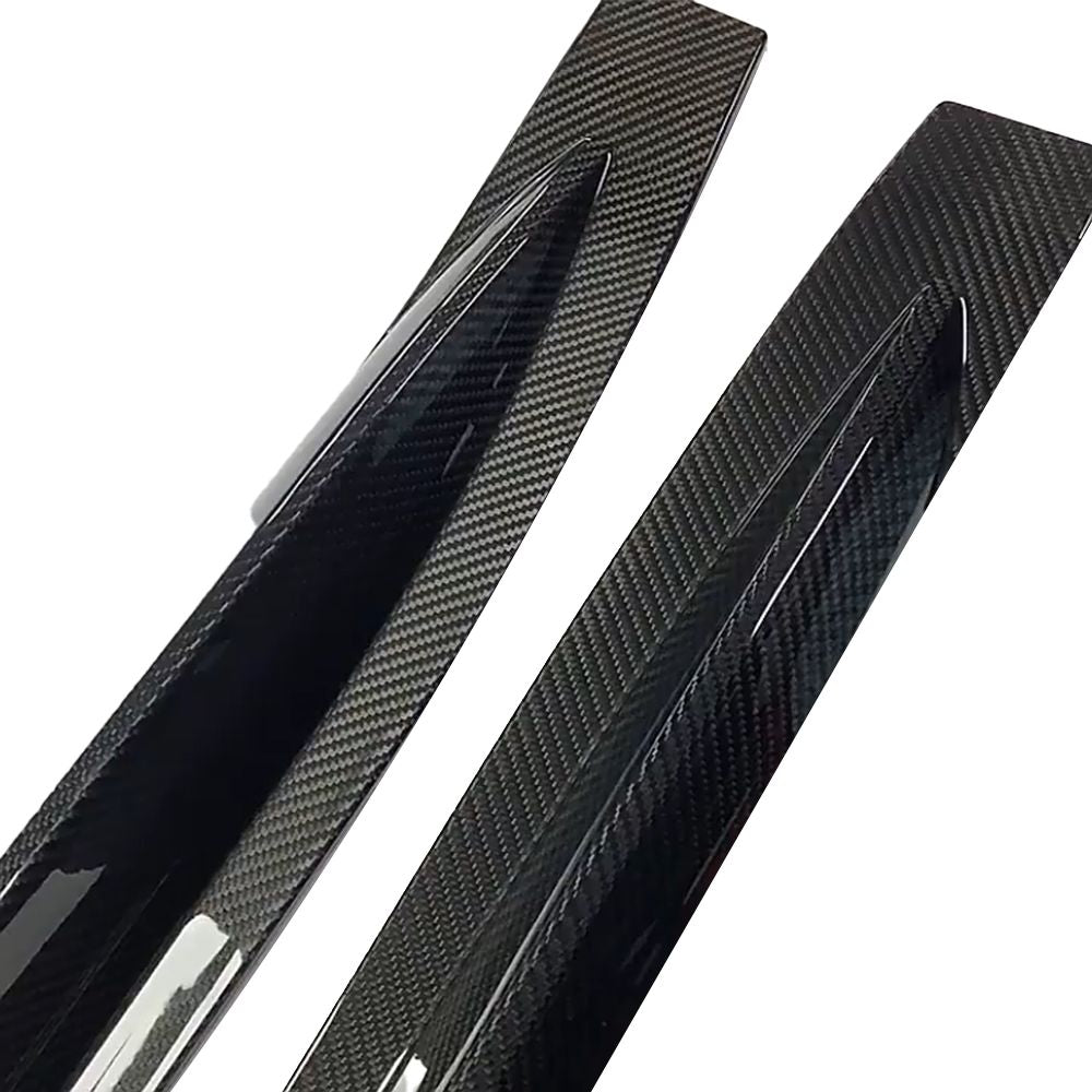 BMW M3/M4 G80/G82 Dry carbon fiber side skirt - Amxnx