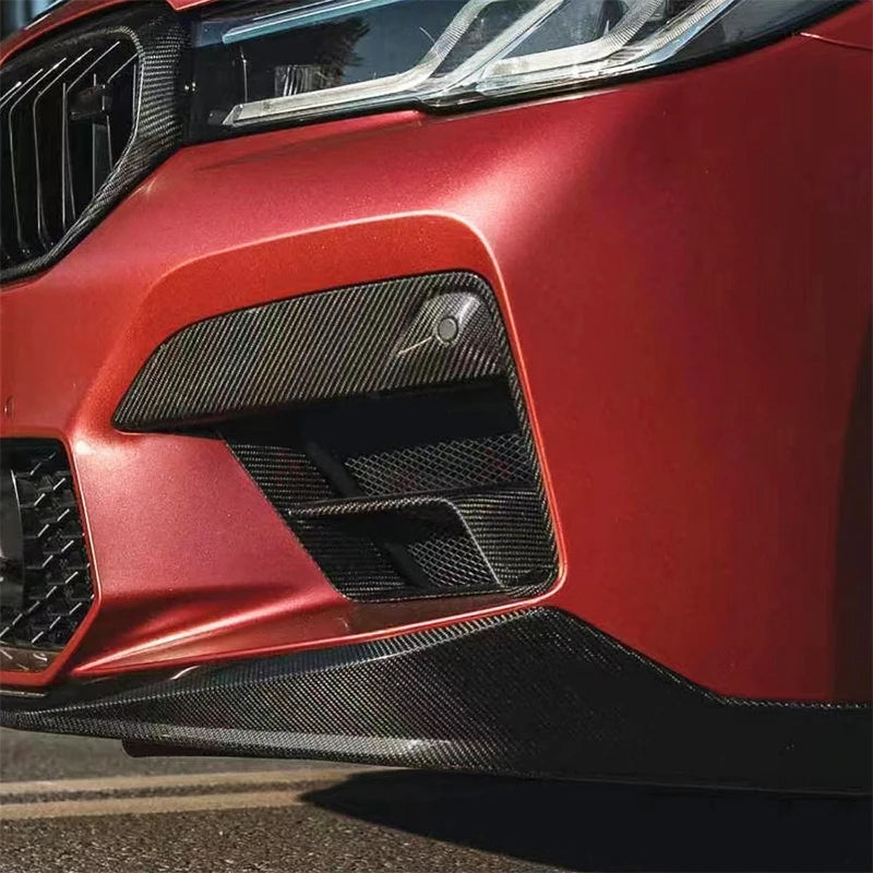 BMW M5 F90 Dry carbon fiber fog lamp frame - Amxnx