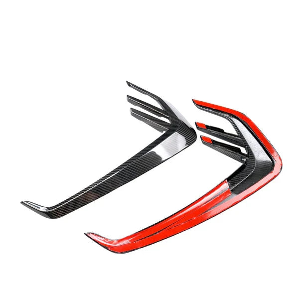 BMW M3/M4 G80/G82 Dry carbon fiber AC fender air knife - Amxnx