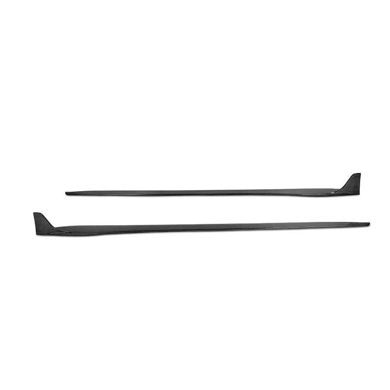 PORSCHE 718 Cayman/Boxster/982 Dry Carbon Fiber Side Skirt For 2016 - 2024 - Amxnx