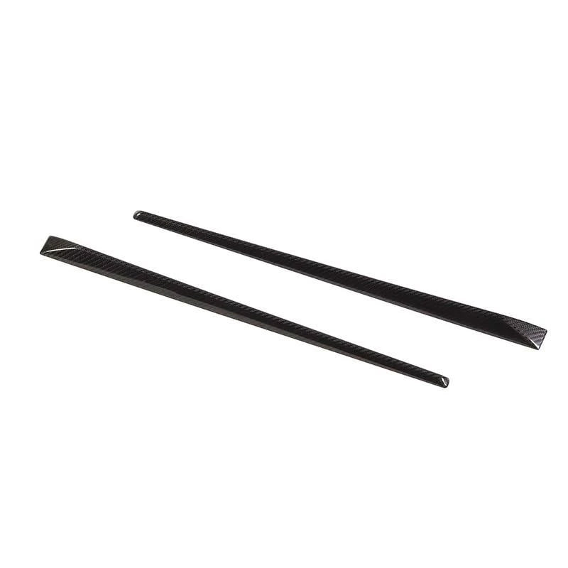 PORSCHE CAYENNE Coupe Turbo Dry Carbon Fiber Front Fender Trims - Amxnx