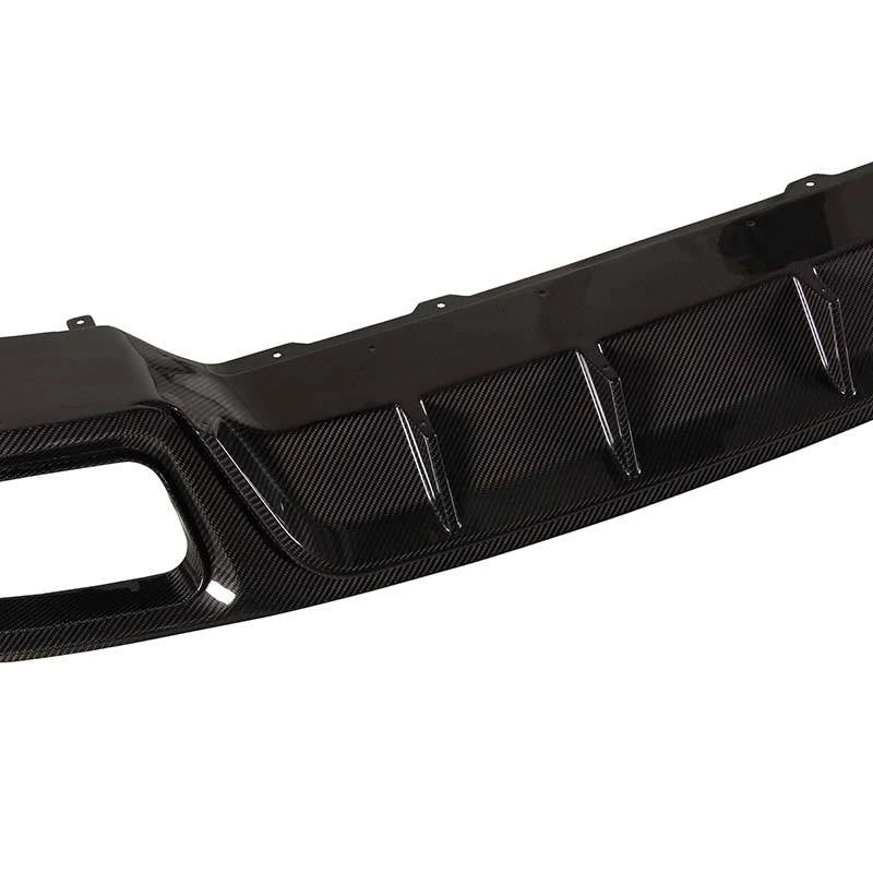 PORSCHE CAYENNE Coupe Turbo Dry Carbon Fiber Rear Lip splitter Spoiler For 2018 - 2024 - Amxnx