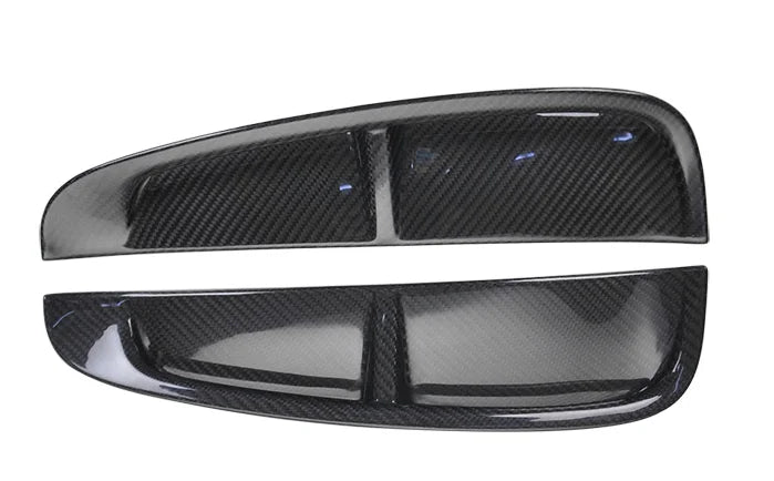 PORSCHE 971 PANAMERA E-Hybrid/GTS/Turbo Dry Carbon Fiber Front Fender Trim For 2017-2023 - Amxnx