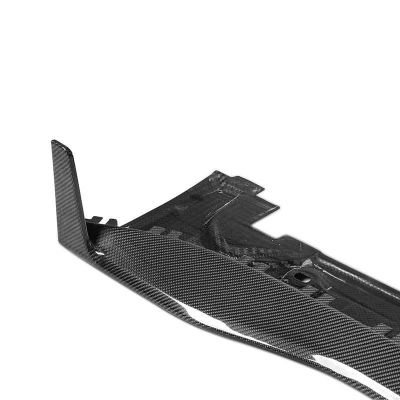 PORSCHE 911/992 Turbo S Dry Carbon Fiber Side Skirts Extensions - Amxnx