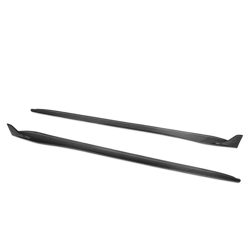 PORSCHE 718 Cayman/Boxster/982 Dry Carbon Fiber Side Skirt For 2016 - 2024 - Amxnx